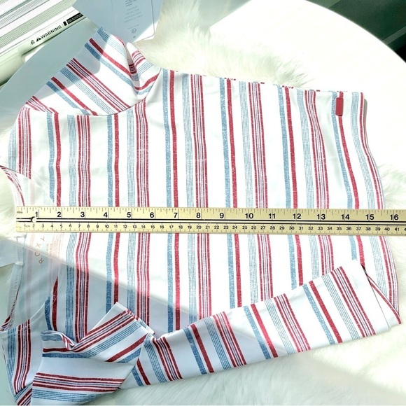 ROXY 2 Piece Bathing Suit Top Tee Bikini Bottom UPF 50+ Fabric Junior's Medium - Picture 10 of 16